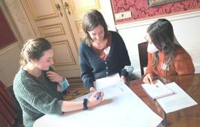 Leden van de Knowledge Hub die nadenken over de toekomst van open science.